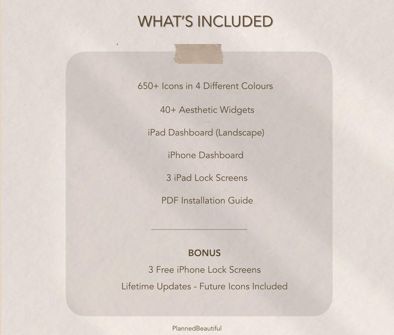 Neutral iPad Home Screen Kit – Ios 18 Icons, Widgets & Wallpaper ...