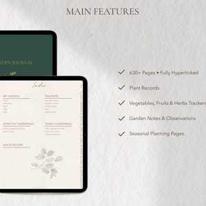 Digital Garden Planner, Garden To Do List, Gardening Task List, Garden Tracker, Goodnotes Planner, Yard Journal, Vegetable Patch Journal image 2