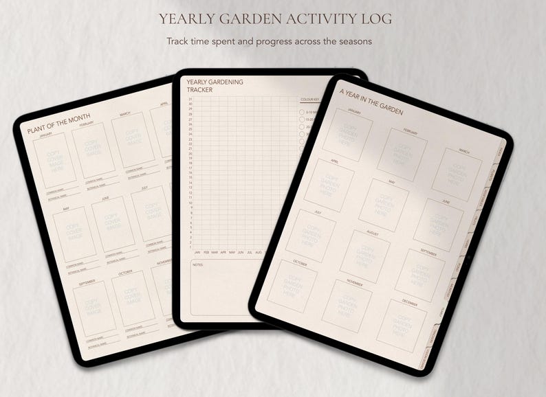 Digital Garden Planner, Garden To Do List, Gardening Task List, Garden Tracker, Goodnotes Planner, Yard Journal, Vegetable Patch Journal image 6