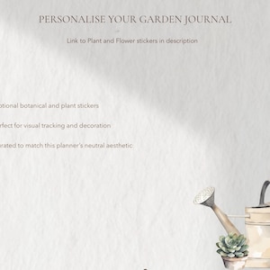 Digital Garden Planner, Garden To Do List, Gardening Task List, Garden Tracker, Goodnotes Planner, Yard Journal, Vegetable Patch Journal image 9