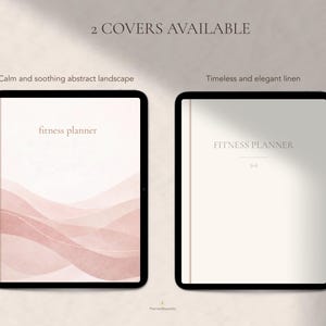 Digital Fitness Planner for Goodnotes, Workout Planner Template iPad, Weight Loss Tracker Journal, Exercise and Gym Log, Meal Planner List image 10
