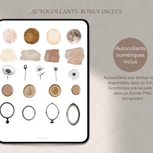 2026 Digital Planner Goodnotes, Minimalist French Agenda (Digital Download, PDF) image 8