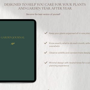 Digital Garden Planner, Garden To Do List, Gardening Task List, Garden Tracker, Goodnotes Planner, Yard Journal, Vegetable Patch Journal image 8