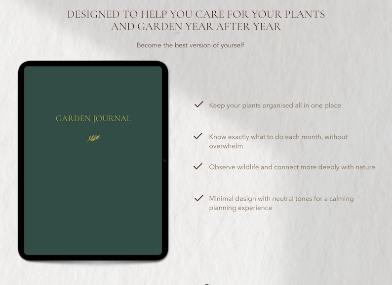 Digital Garden Planner, Garden To Do List, Gardening Task List, Garden Tracker, Goodnotes Planner, Yard Journal, Vegetable Patch Journal image 8