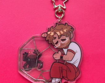 Project Hail Mary Ryland Grace Rocky Shaker acryl sleutelhanger
