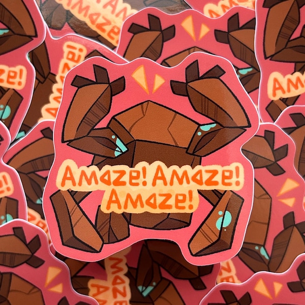 Project Hail Mary Rocky Amaze Amaze Amaze Vinyl wasserfest Aufkleber