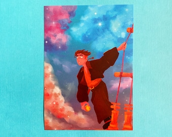 Todavía estoy aquí - Ilustración artística inspirada en El planeta del tesoro de Jim Hawkins