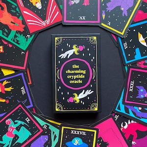 The Charming Cryptids Orakel Deck | Kryptozoologie Tarot Karten