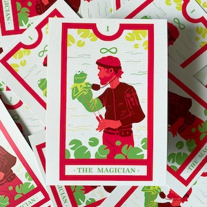 The Magician Jim Henson - muppets inspired tarot card illustration print