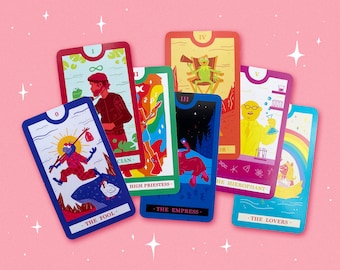 Rainbow Connection Tarot - Major Arcana Only - Muppets Inspired Tarot Deck