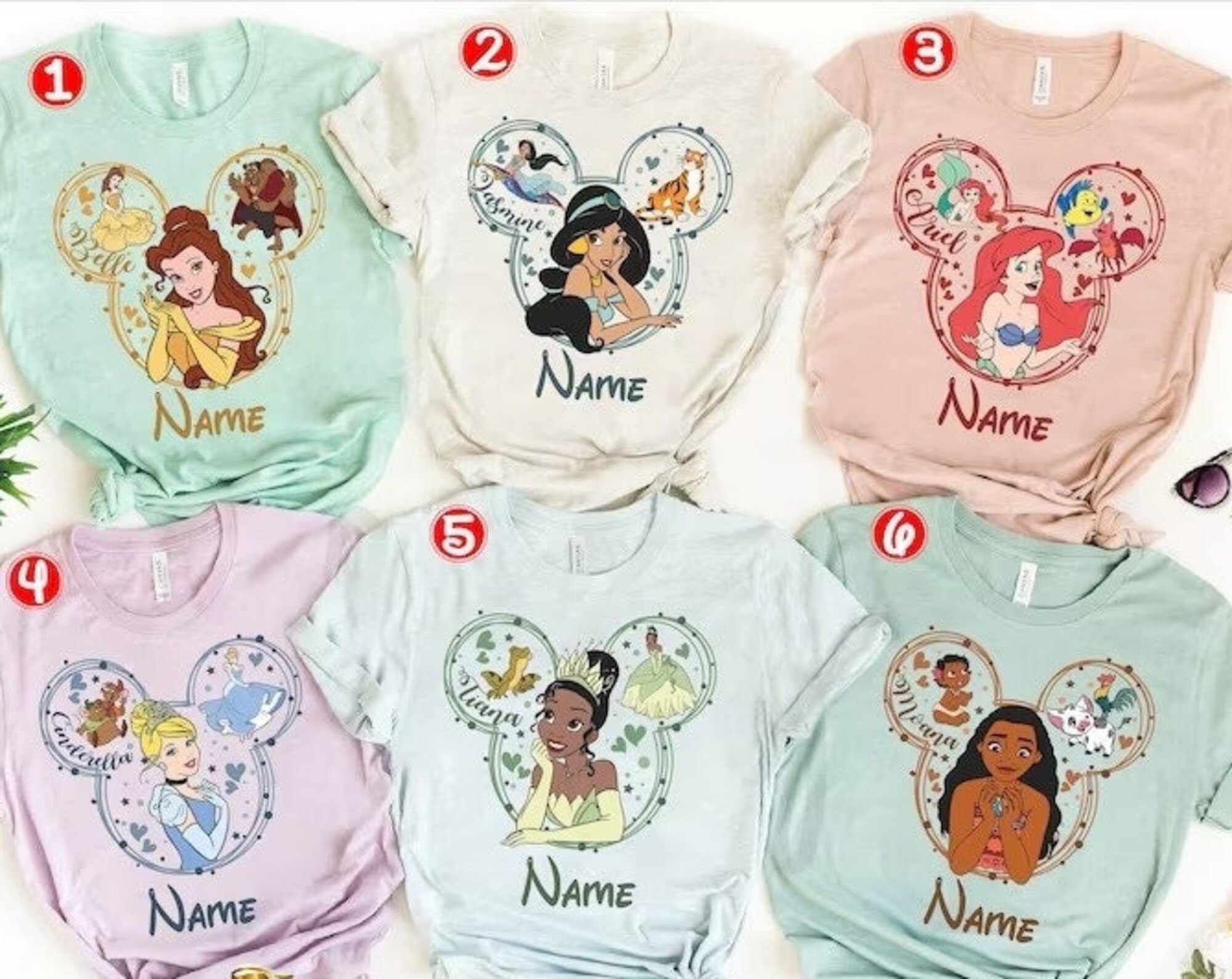 Discover Disney Princess Birthday Shirt, Disney Princess Shirt, Kids Birthday Shirt
