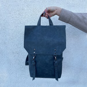 Handmade Genuine Leather Backpack
