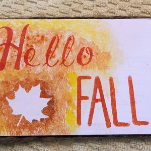 Hello Fall *MADE TO ORDER*