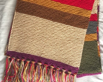 Fourth Doctor Inspired Scarf (S16/17)