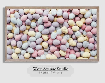 Samsung Frame TV Art Easter | Easter Decor| Speckled Easter Eggs | Fun Easter Wall Art |Spring Instant Download TV Art |#146