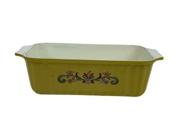 Vintage NordicWare Bread Pan 1 Lb. Loaf Bread-N-Board Enameled The Bundt People