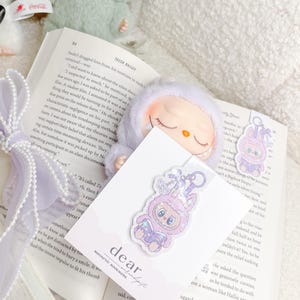 Zizi Labubu Magnetic Bookmark - Bookish Girly - The Monsters Labubu -  Cute Bookmarks - Book Accessory - BookTok - Trending - Page Accessory