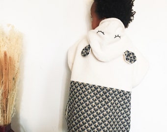 Children's bath poncho