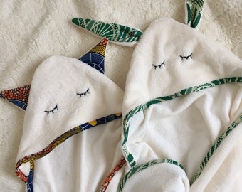 Children's bath cape