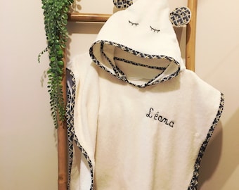 Children's bath poncho