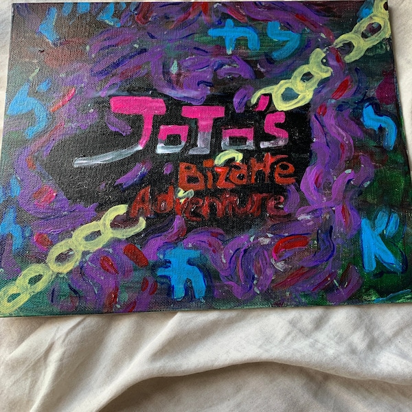 Jojo bizarre adventure painting