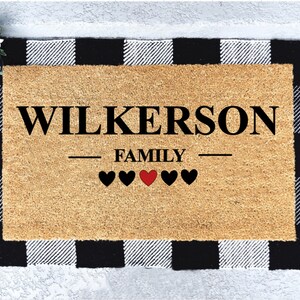 Custom Doormat- Custom Welcome Mat - Personalized Doormat - House warming gift - funny gift - realtor gift - closing gift - house closing