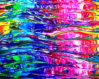 1000 Piece Puzzle, Bright Colorful Bands , Great puzzle for adults and families.