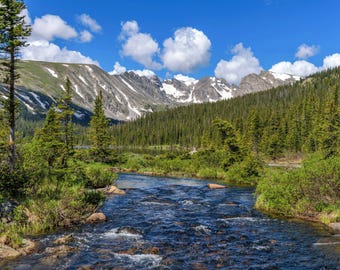 500 piece puzzle, River and mountains jigsaw puzzle, Great puzzle for adults and families