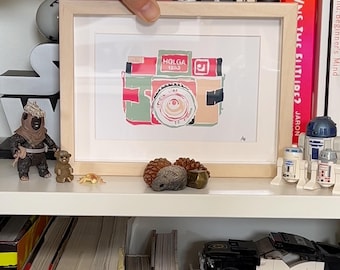 Dessin d'appareil photo Holga