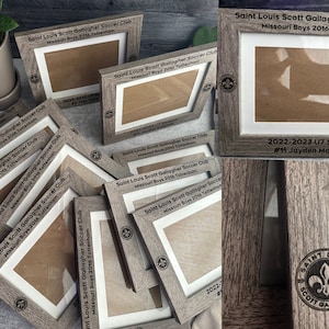 Personalized Sports Team Frames - Multiple Colors- Group Gift - Team Gifts - Custom Logo Photo Frame - Bulk Orders - Birthday - Christmas