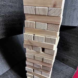 Giant Block Party - Drinking Game | Big Tower - Tipsy Tower - Yard Game - Bachelorette Wedding Party - Lawn Game - Custom Funny Adult Drunk image 9