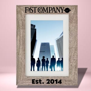 Cornici personalizzate con logo aziendale in grandi quantità - Grigio, Biondo, Legno, Bianco - Cornice portafoto regalo aziendale - Ordini - Dipendenti - Aziende