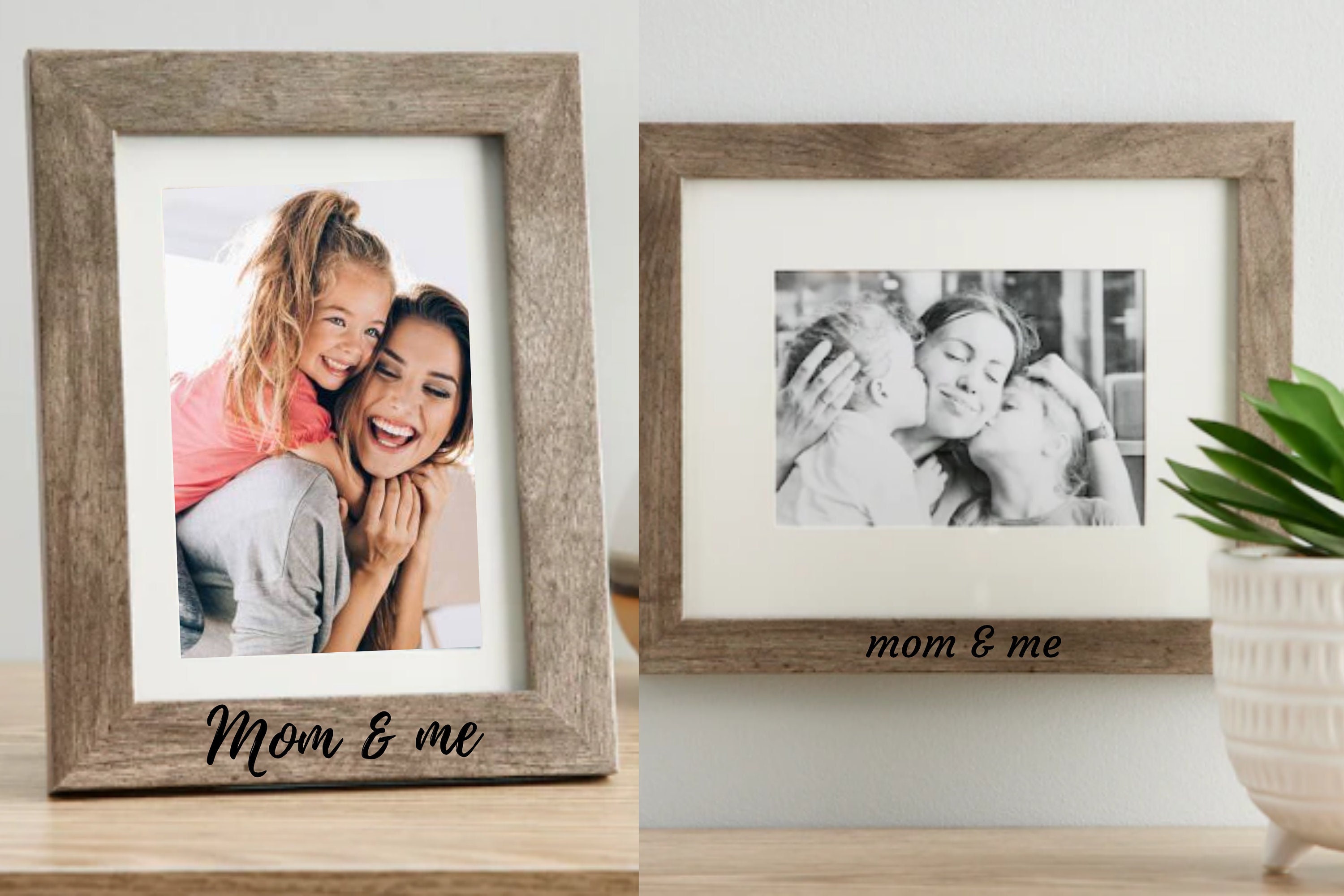 Mommy and me picture cheap frame