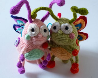 Barnaby the Butterfly crochet pattern