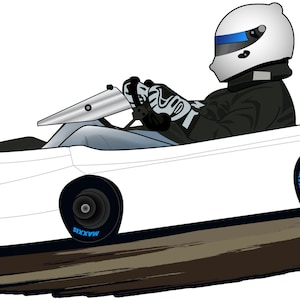 Go Kart Illustration