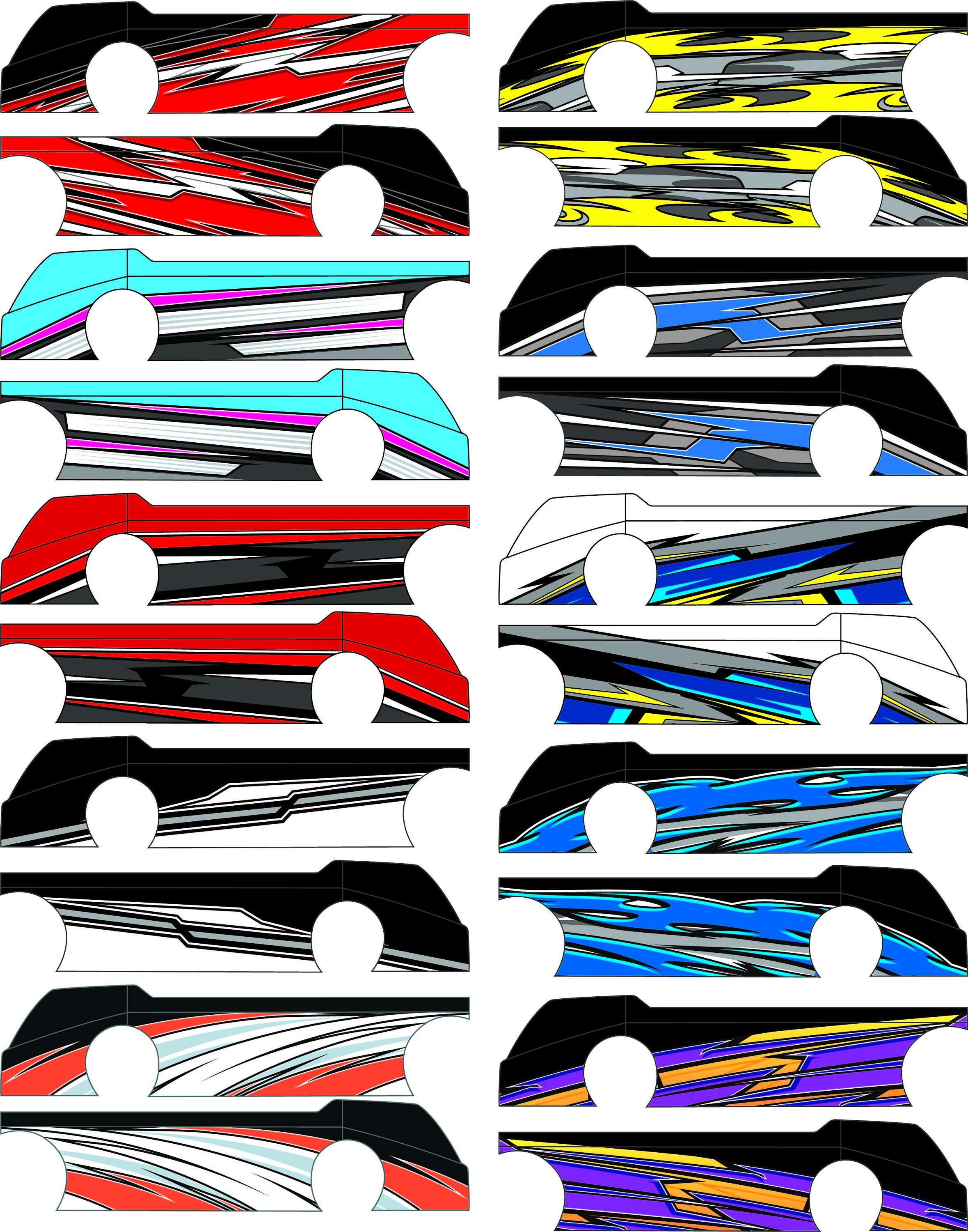 Go Kart Graphics Pack #1