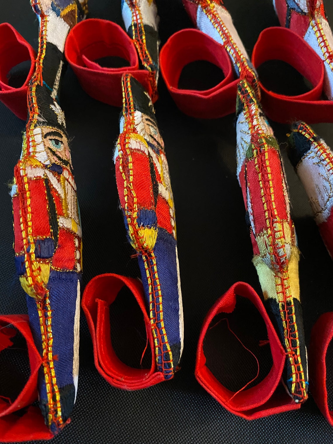 Set of 8 Handmade Nutcracker Napkin Rings Etsy
