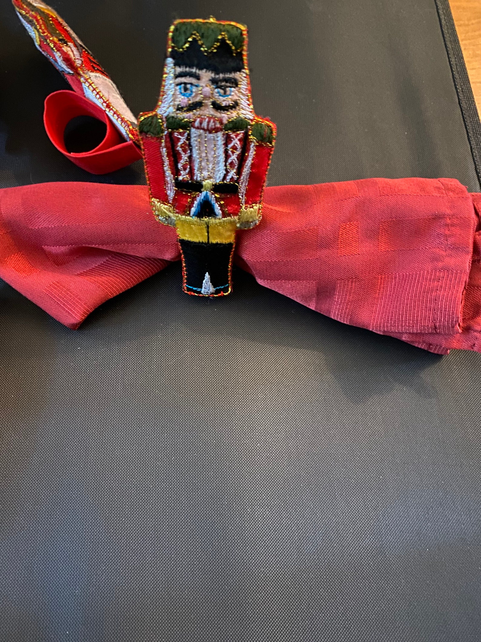 Set of 8 Handmade Nutcracker Napkin Rings Etsy