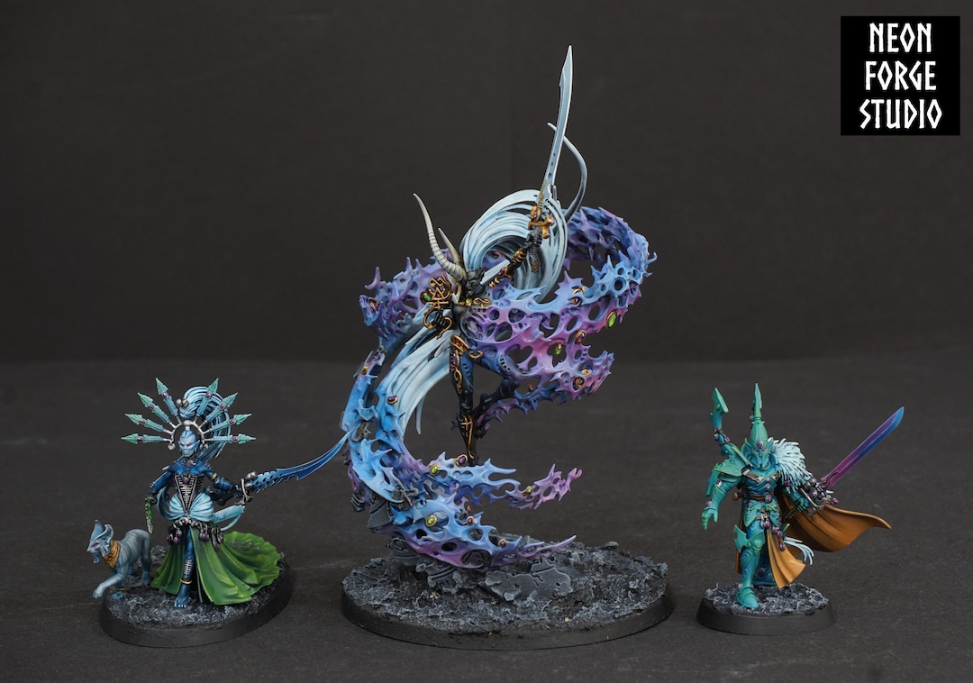 WH40K Ynnari Yncarne Yvraine Visarch Triumvirate of Ynnead - Etsy UK