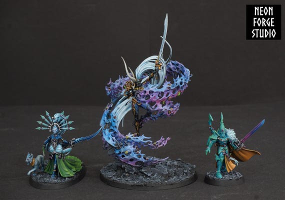 WH40K Ynnari Yncarne Yvraine Visarch Triumvirate of Ynnead - Etsy