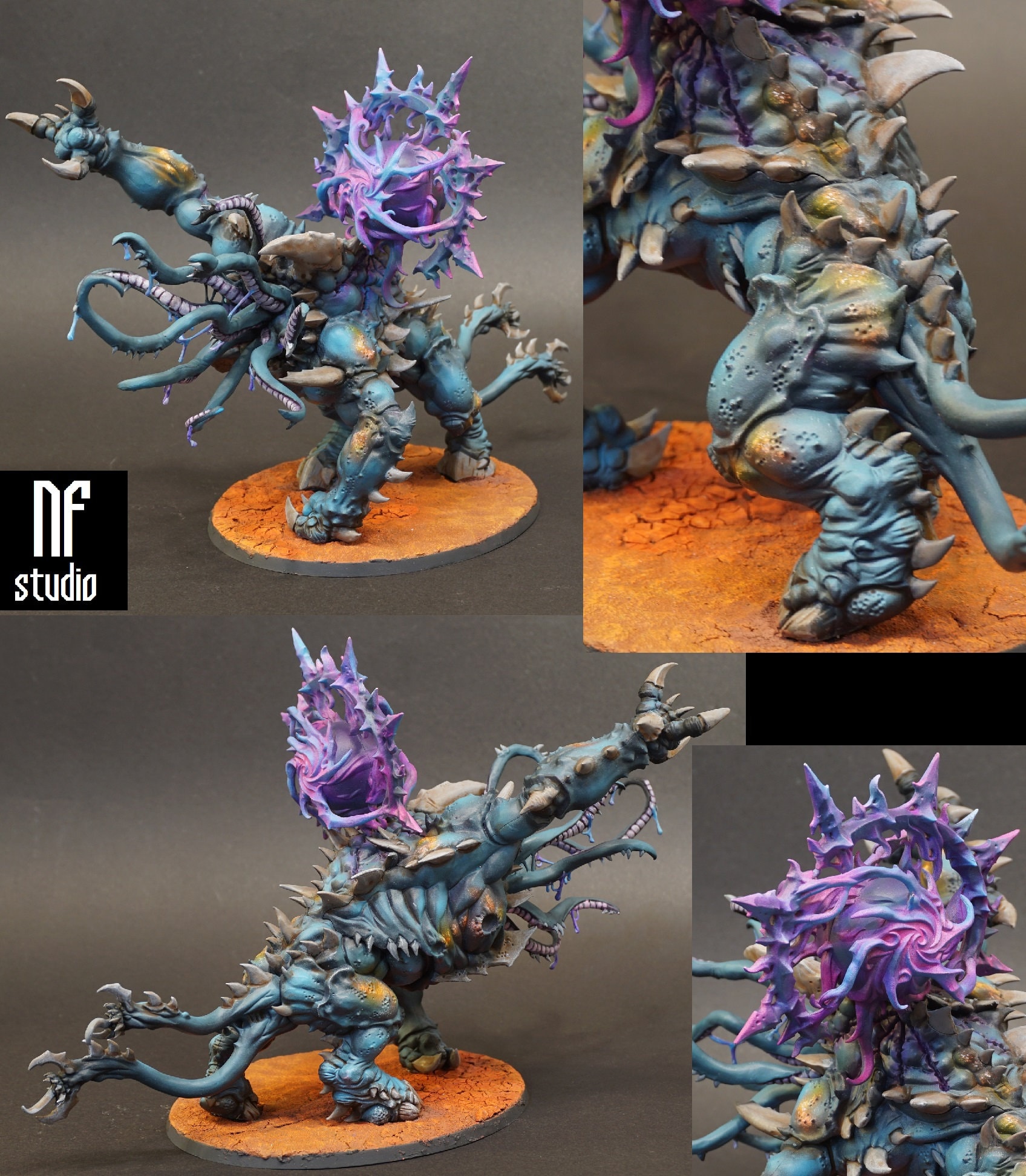 WH40K Aos Tzeentch Chaos Daemons Army Daemons of Ruin Horus Heresy