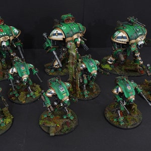 模型製作用品 Imperial Knight Armiger Imperial Knights: Knight Armigers - The Fourth Place