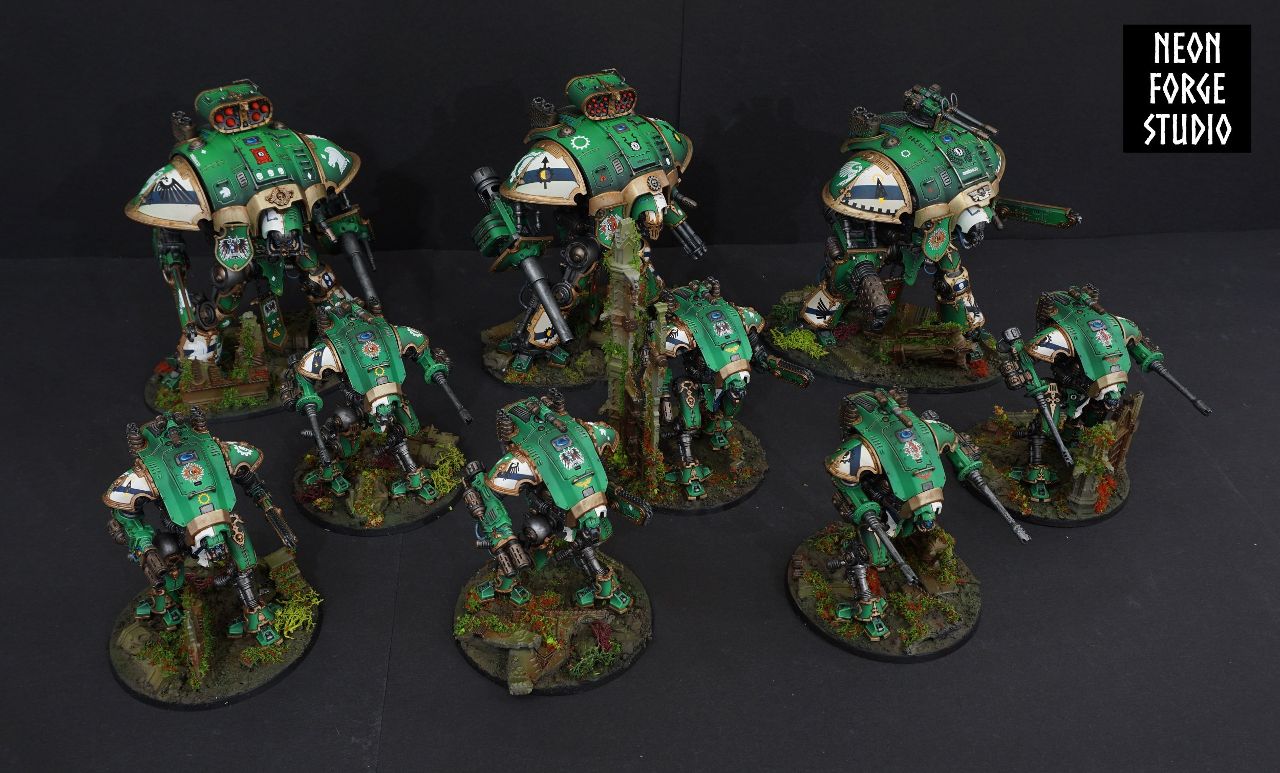 模型製作用品 Imperial Knight Armiger Imperial Knights: Knight Armigers - The Fourth Place