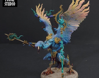 Señor del Cambio Kairos el Guardián de los Secretos Tejedor de Destino Be'lakor wh40k aos comisión