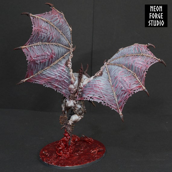 Bloodthirster Wh40k Age of Sigmar Commission - Etsy