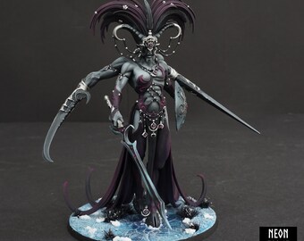 Guardián de los secretos Shalaxi Helbane Wh40k Comisión de nivel élite de Age of Sigmar