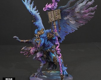 Señor del Cambio Kairos el Guardián de los Secretos Tejedor de Destino Be'lakor wh40k aos comisión