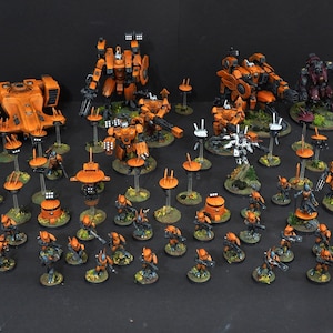 WH40K Tau Empire Army Commission Crisis Hammerhead Broadside