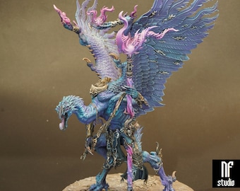 Señor del cambio Kairos el Tejedor del destino Guardián de los secretos Be'lakor wh40k aos commission