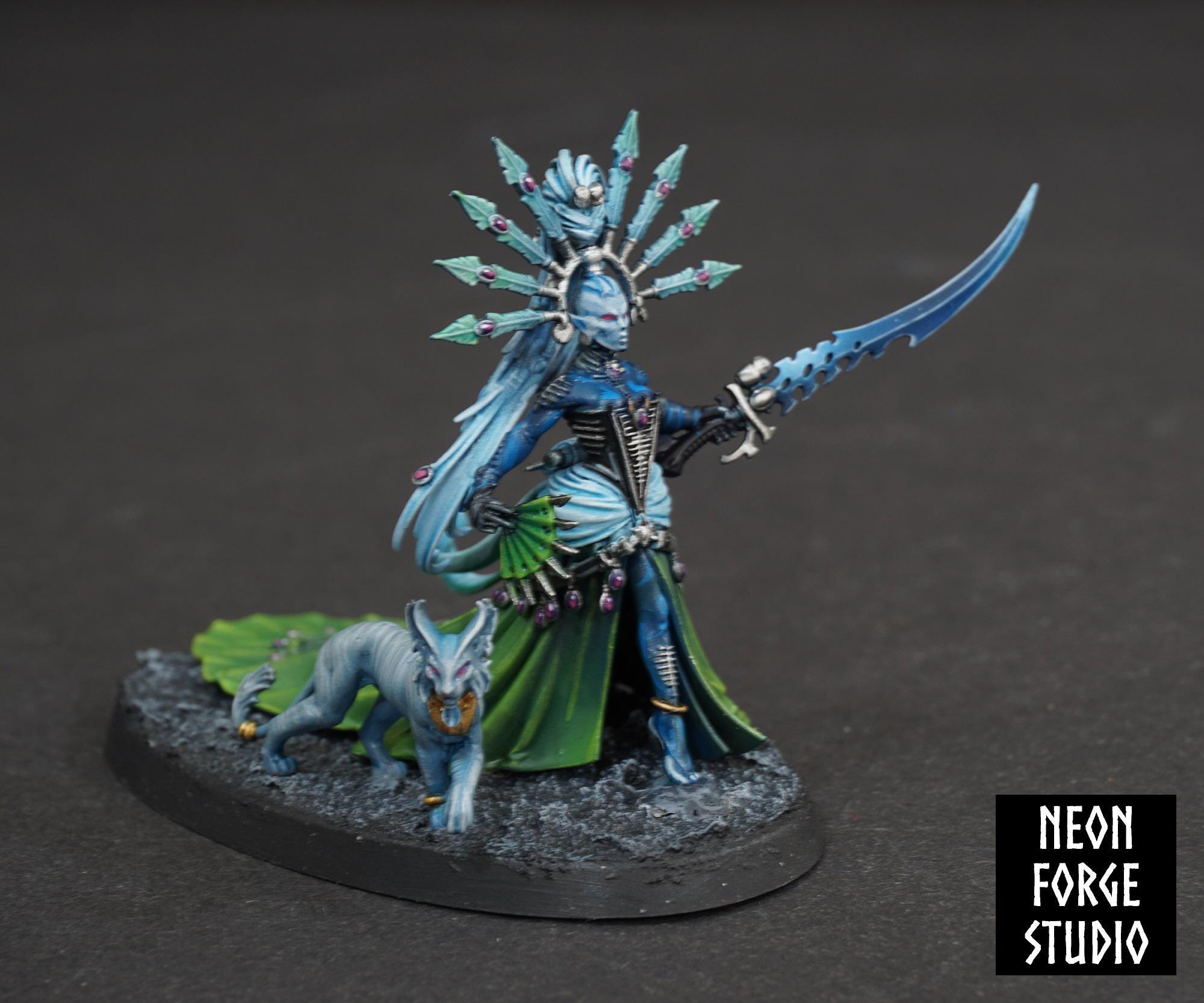 WH40K Ynnari Yncarne Yvraine Visarch Triumvirate of Ynnead - Etsy